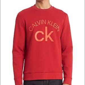 Calvin Klein Men's Logo Crewneck Sweater